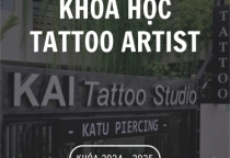 Khóa học xăm chuyên nghiệp tại Kai Bình Dương Tattoo