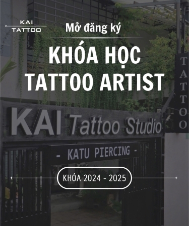 Khóa học xăm chuyên nghiệp tại Kai Bình Dương Tattoo